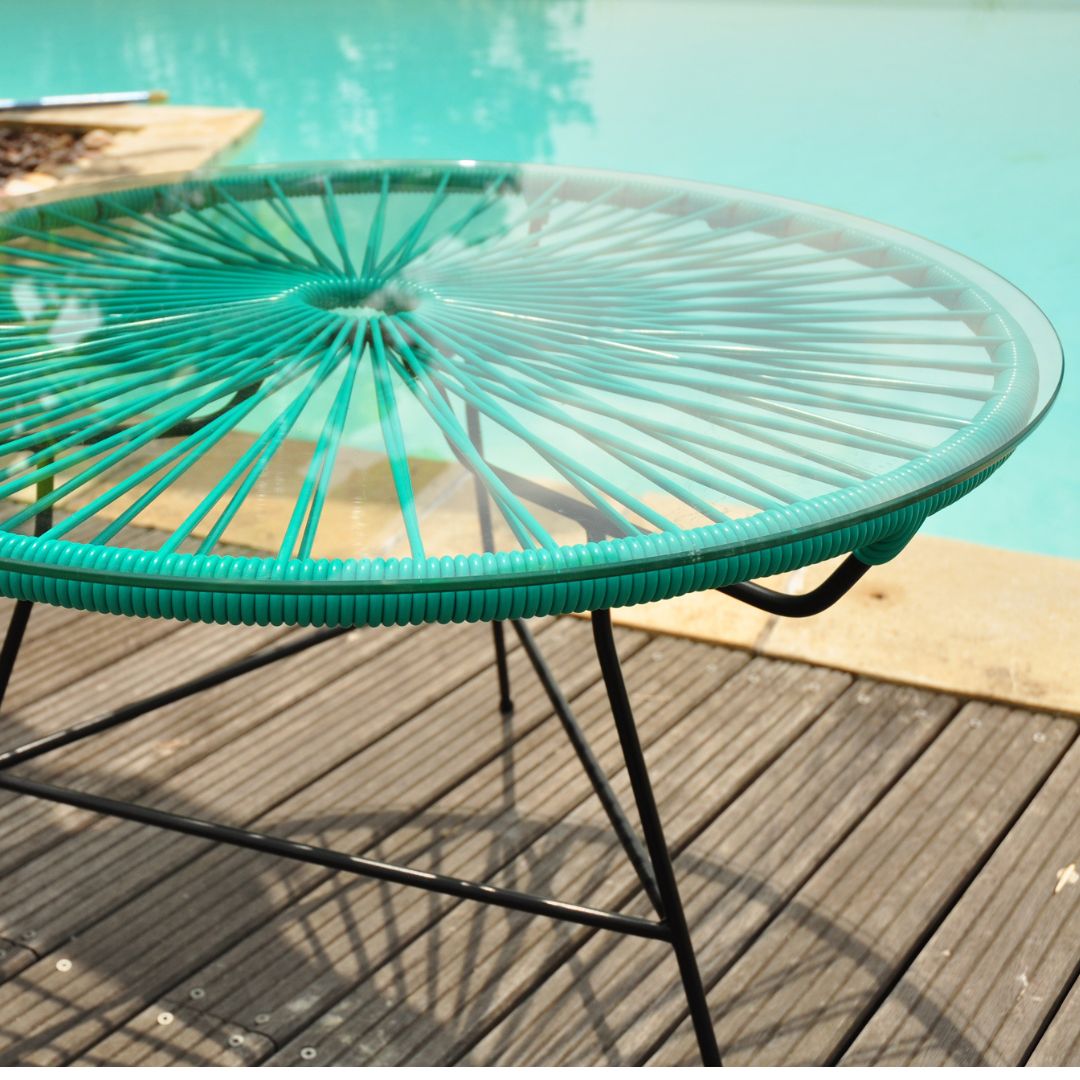 Table Mila Vert Turquoise