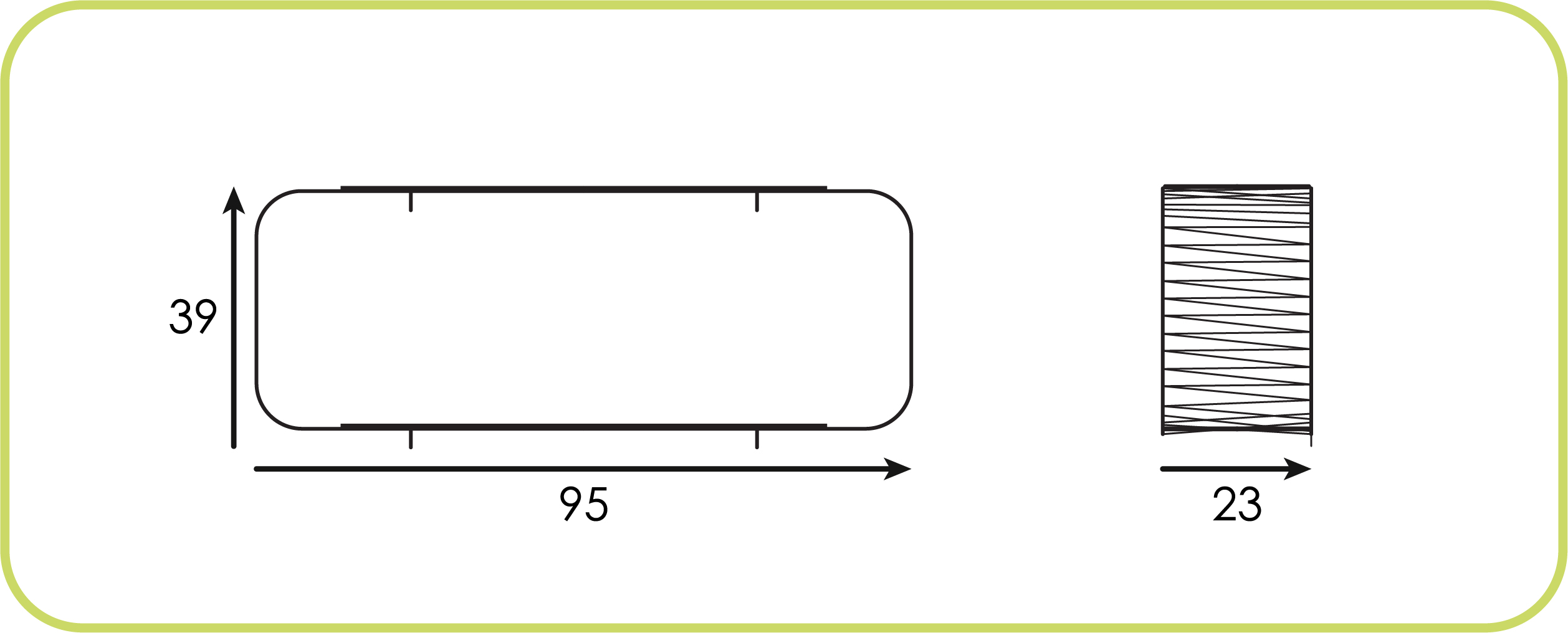 Dimensions étagère Mouth